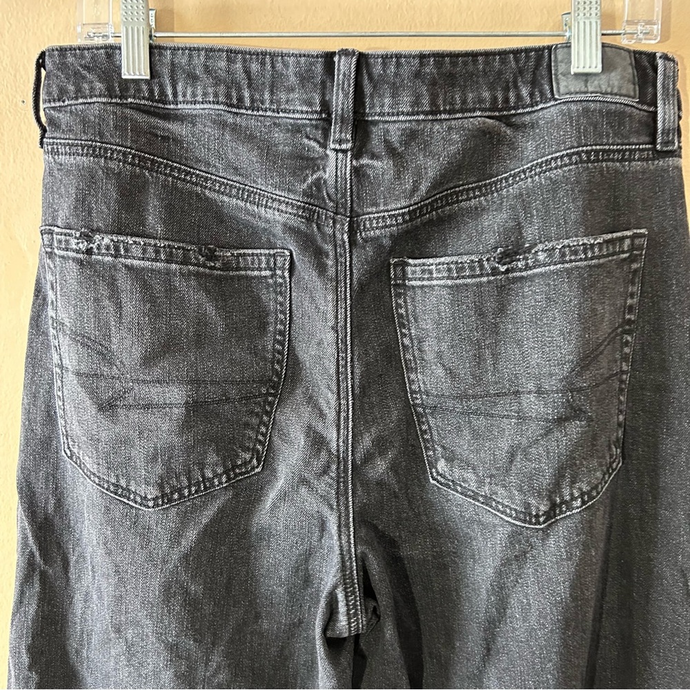 American Eagle Outfitters Dark Blue Flare Jeans - Picture 5 of 7